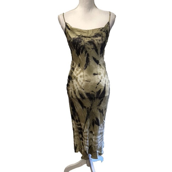 Young Fabulous & Broke Dresses & Skirts - YFB Slip Dress Womens Small Tie Dye Scoop Neck Spaghetti Strap Tie Dye Hippie